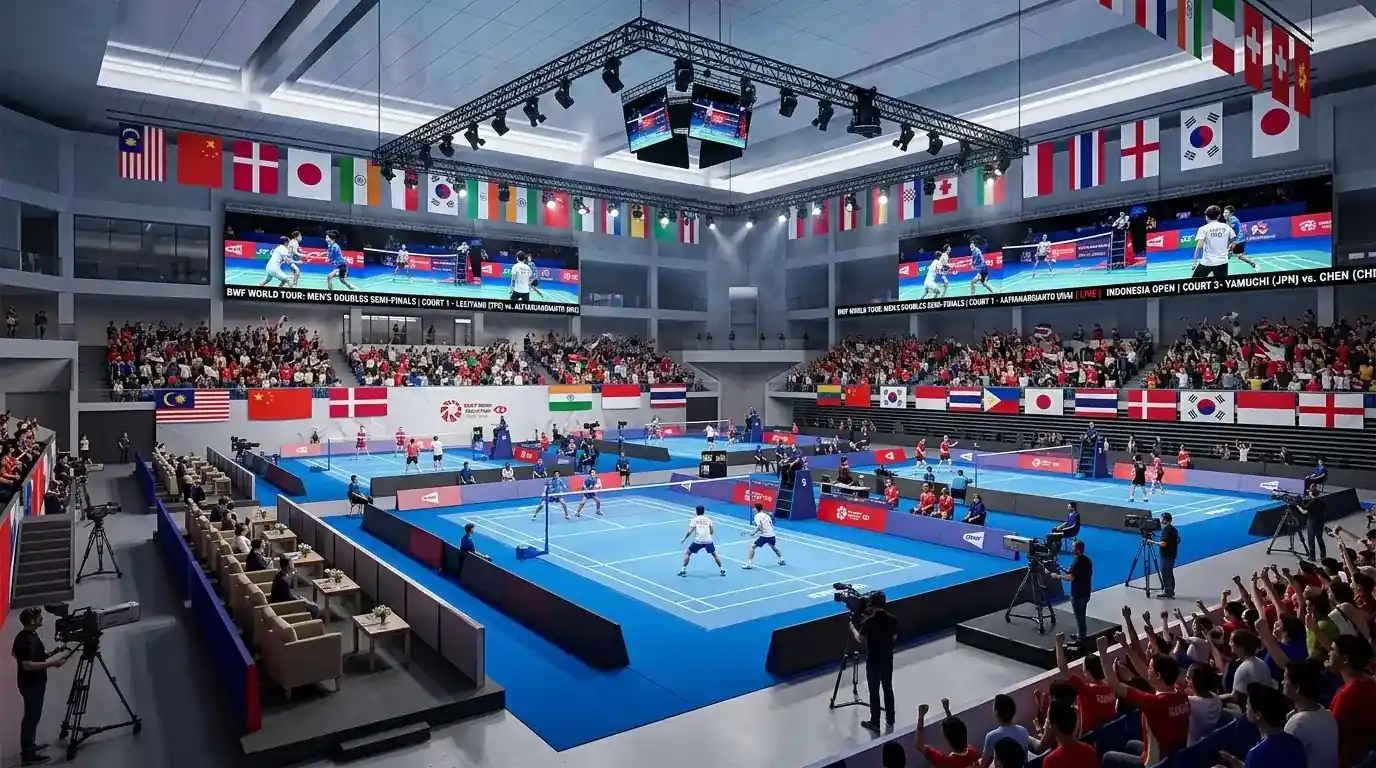 BWF World Tour 2026 Turnierkalender mit Super 1000 und Super 750 Events